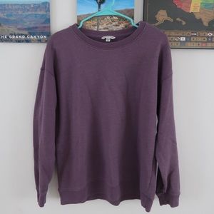 American Eagle Purple Sweatshirt